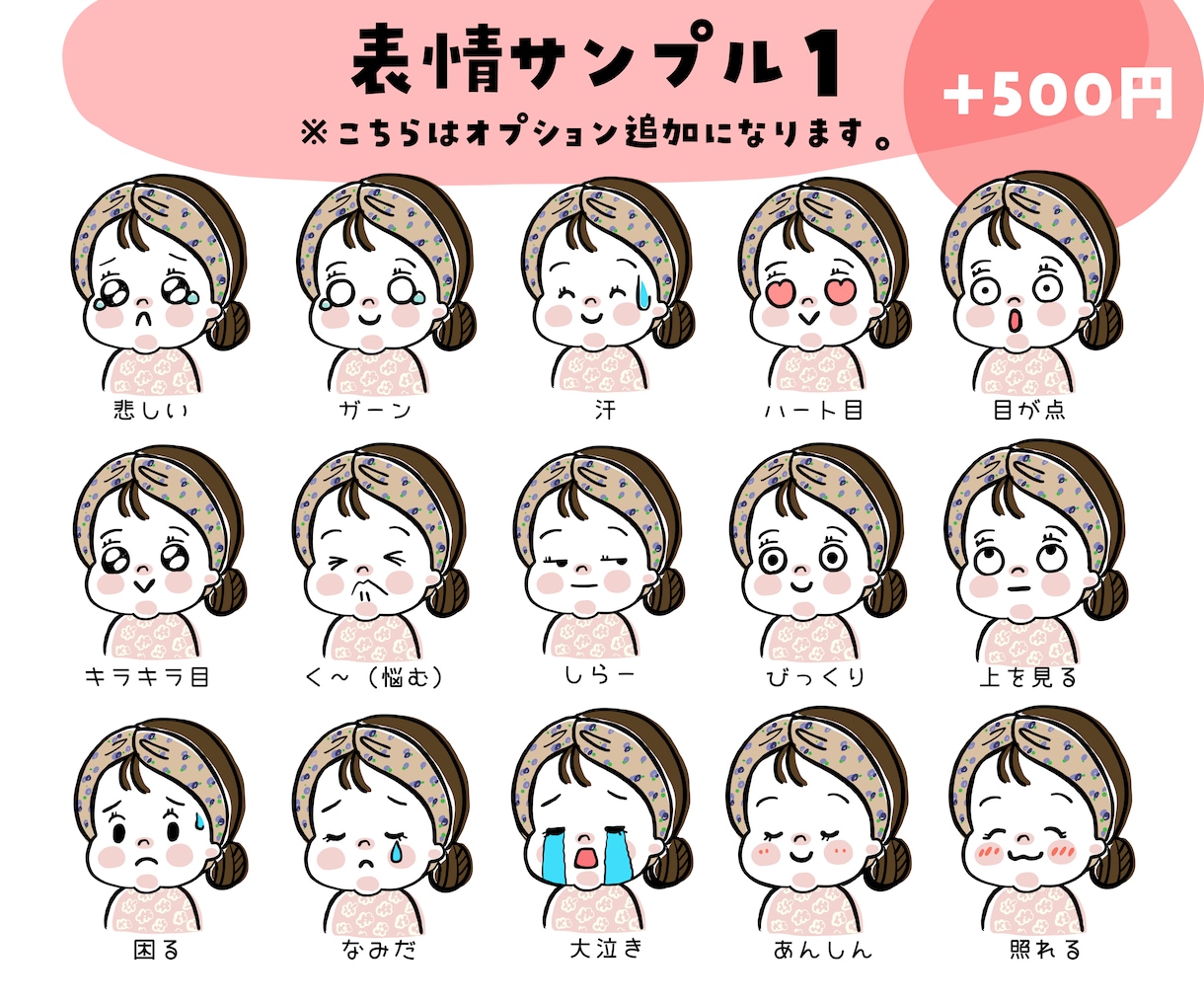 シンプル&ゆるかわ似顔絵イラストアイコン描きます SNSで目を引く！フリーハンドのゆる可愛い似顔絵イラスト イメージ5