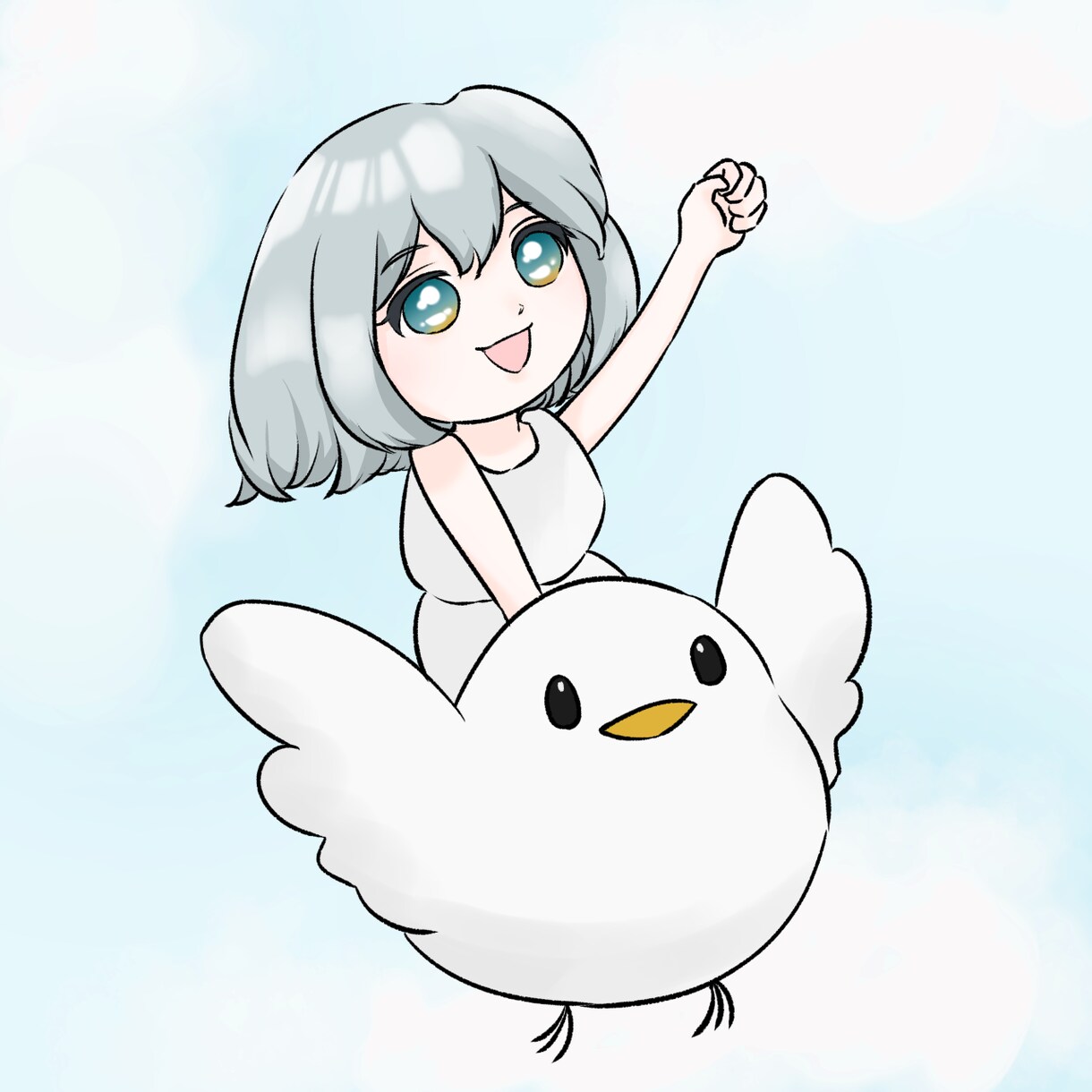 優しい雰囲気のミニキャラ、SDイラスト描きます 優しい絵柄のイラストが得意です！気軽にご相談ください♩ イメージ2