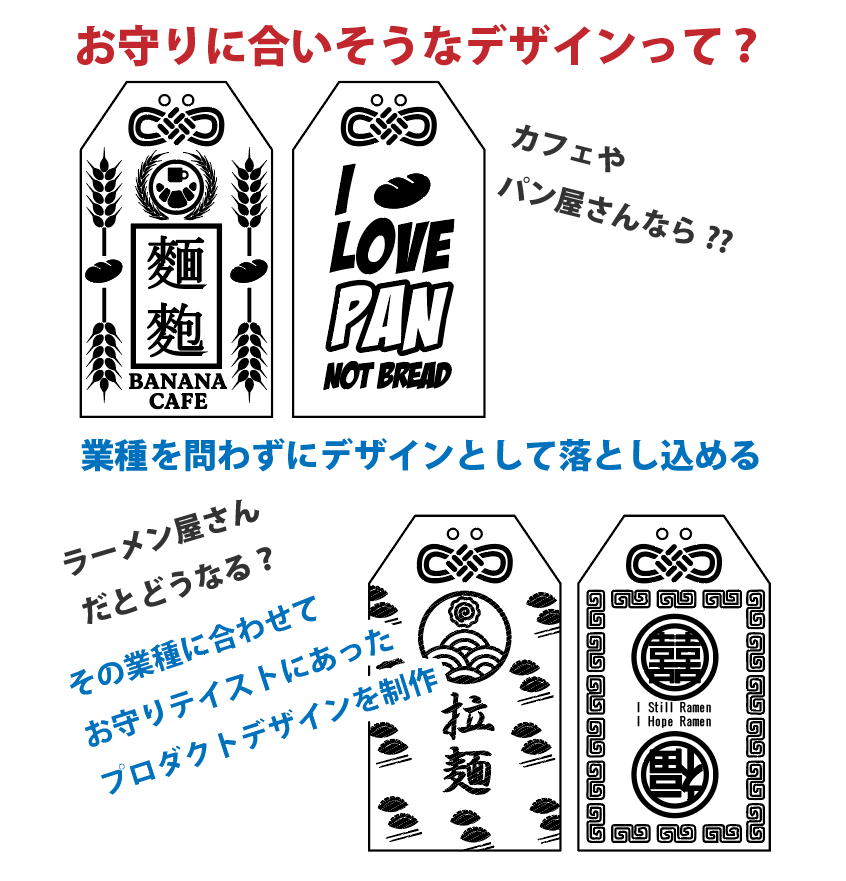 100個　ルミナスお守り風チャームの制作いたします お土産、物販、商用品としてのロット制作 イメージ5