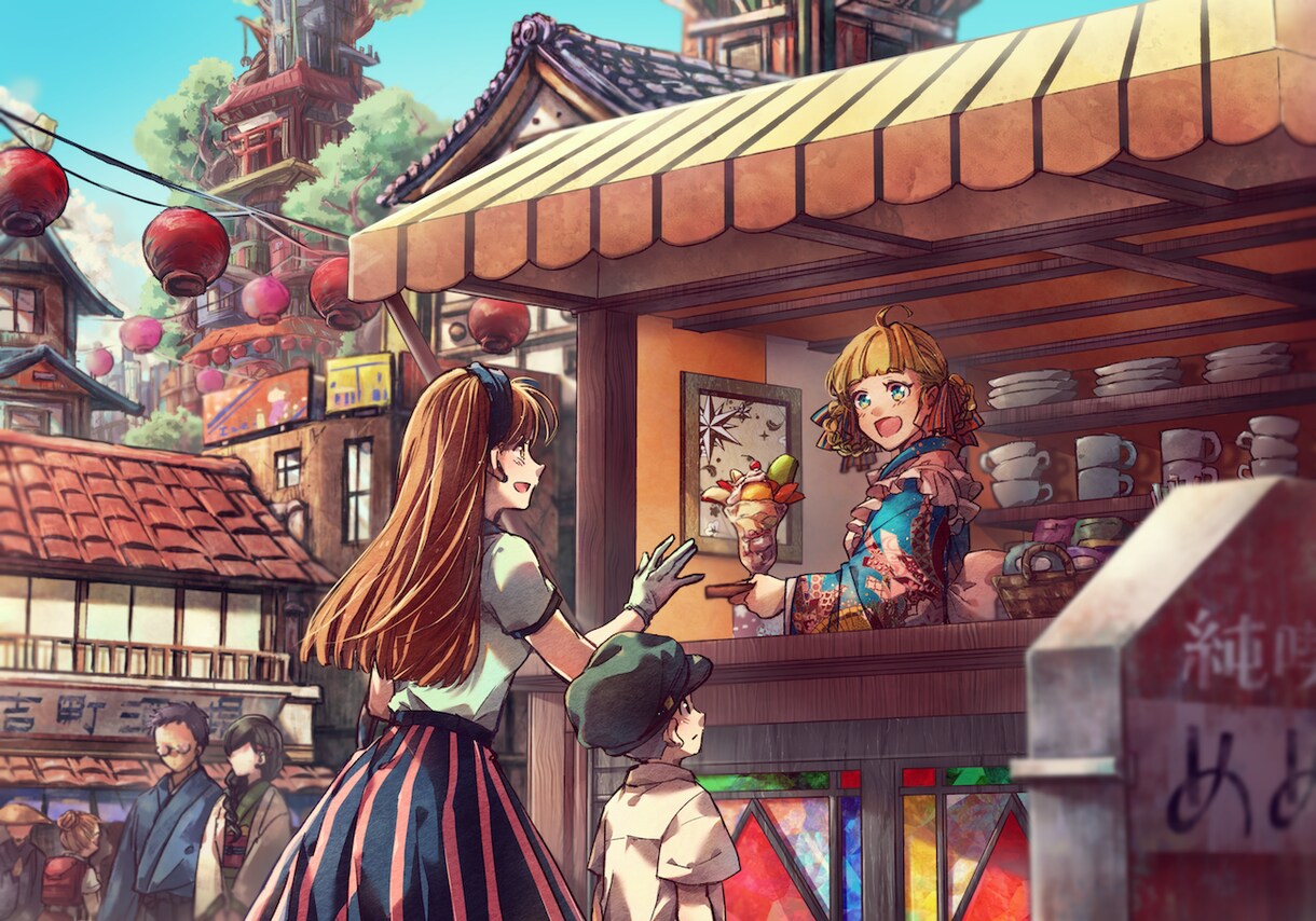 イラスト制作全般承ります アイコン、立ち絵、サムネイル等、幅広く対応可能です。 イメージ6