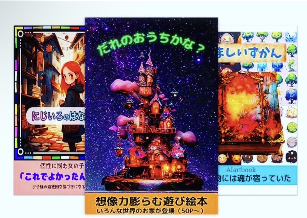AI絵本の制作から出版まで全てを丁寧に教えます ※評価に星1が一つありますが、手違いによる運営自動評価です イメージ2