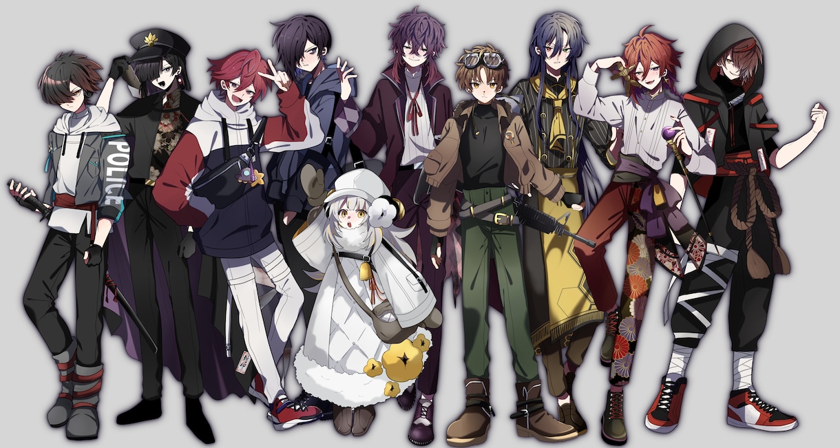 ゲーム・TRPG立ち絵イラスト作成ます TRPGやゲームで使えるキャラクター立ち絵の制作をいたします イメージ4