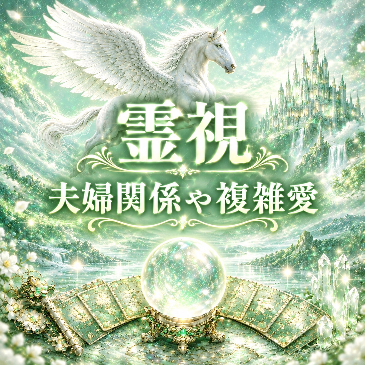 霊視鑑定　お試し鑑定で夫婦関係を視ます お試し鑑定でまず３項目を鑑定します。 イメージ1