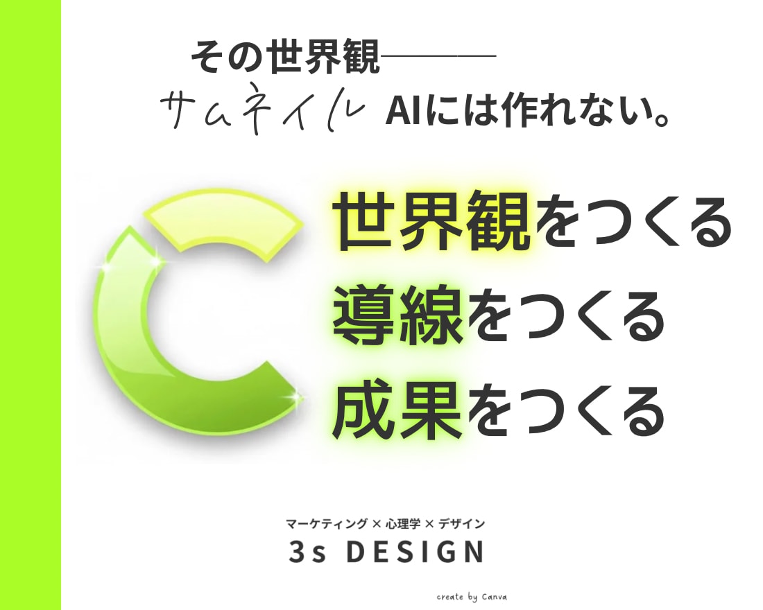 世界観をつくり、導線をつくり、成果をつくります 【思想投資型サムネイル制作】その世界観、AIには作れない。 イメージ1