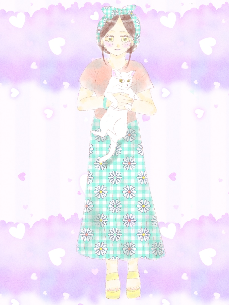 ふんわりタッチのやさしい水彩風イラスト描きます 【格安】【即納】あなただけのSNSイラストやアイコン イメージ5