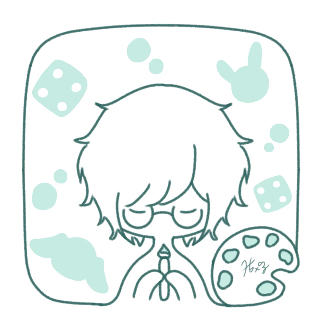 データ納品❁商用利用OK❁絵本風イラスト描きます ❁絵本風のデフォルメイラストであなたを彩ります❁ イメージ5