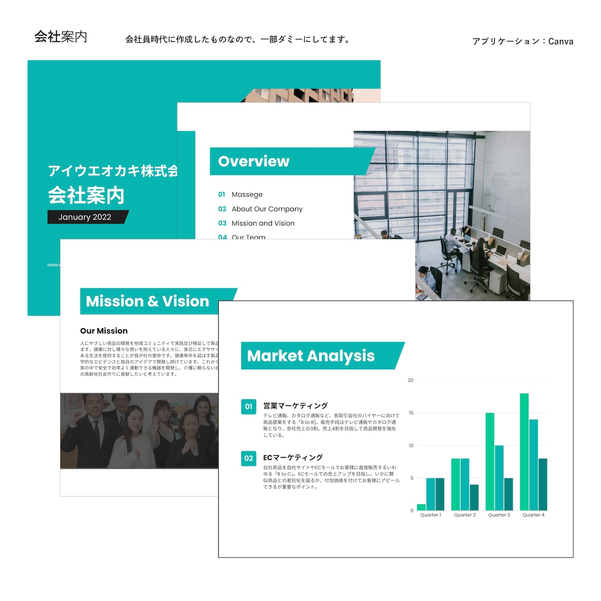 伝わる資料作成を代行します ブラッシュアップから新規作成まで　何でもご相談ください！ イメージ4