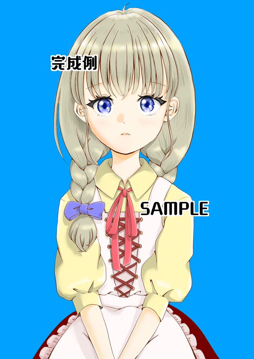 女の子のSNSアイコン作成します 最短即日でアイコンイラスト作成します！ イメージ5