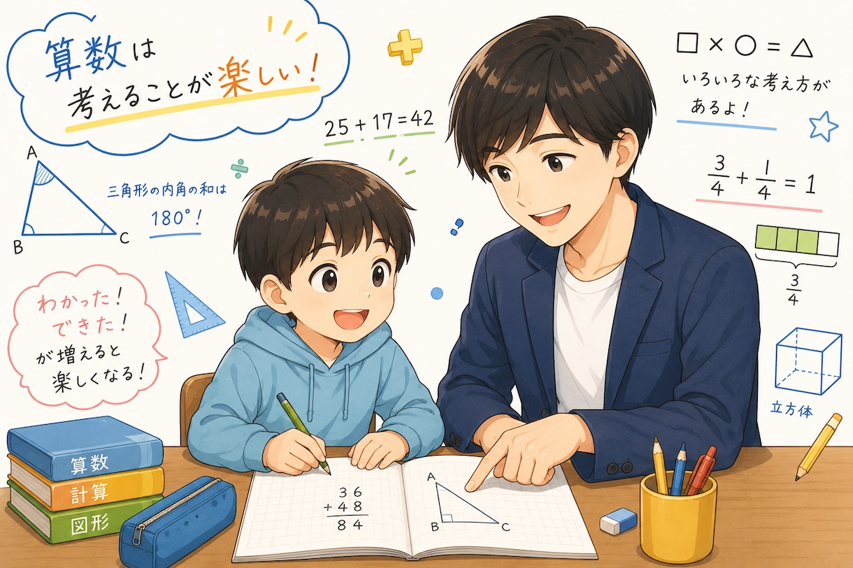 数学の勉強が楽しくなります 『わかる！』が増えて、勉強がもっと楽しくなる。 イメージ1