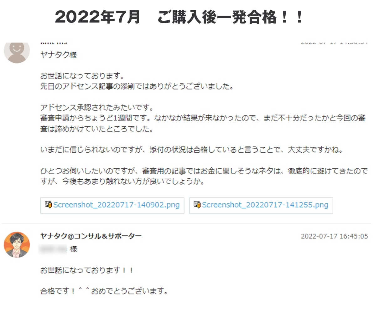 一撃！低価格でアドセンス合格できるか診断いたします アドセンスの駆け込み寺【最短半日】で合格アドバイスいたします イメージ4