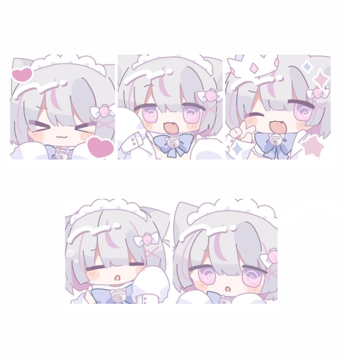 可愛いスタンプ/バッジ作ります あなたの配信にかわいいスタンプはいかがでしょうか！ イメージ3