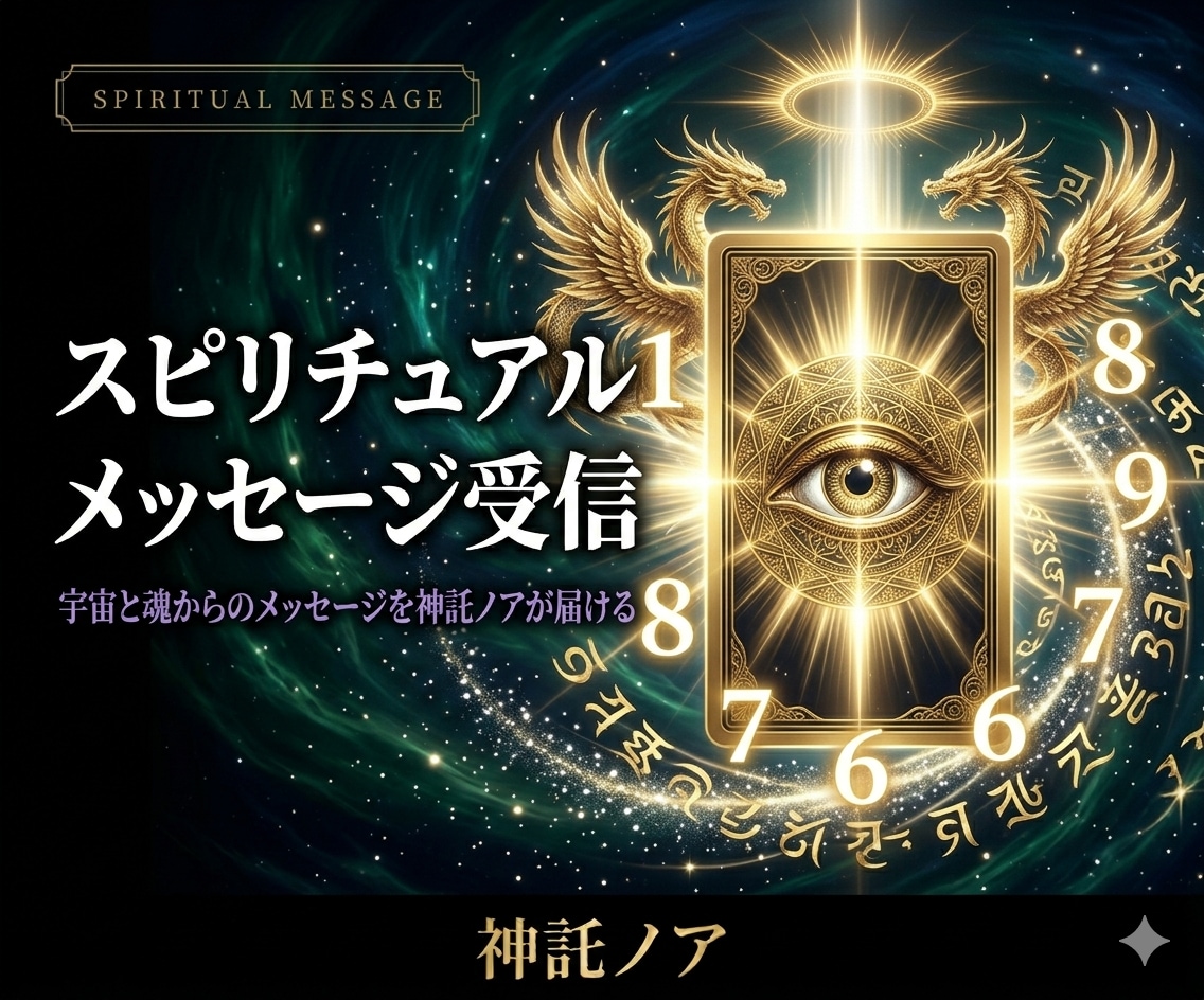 神託｜高次元からのメッセージをお告げします 宇宙と高次元の魂からのメッセージを神託ノアが受け取り届けます イメージ1