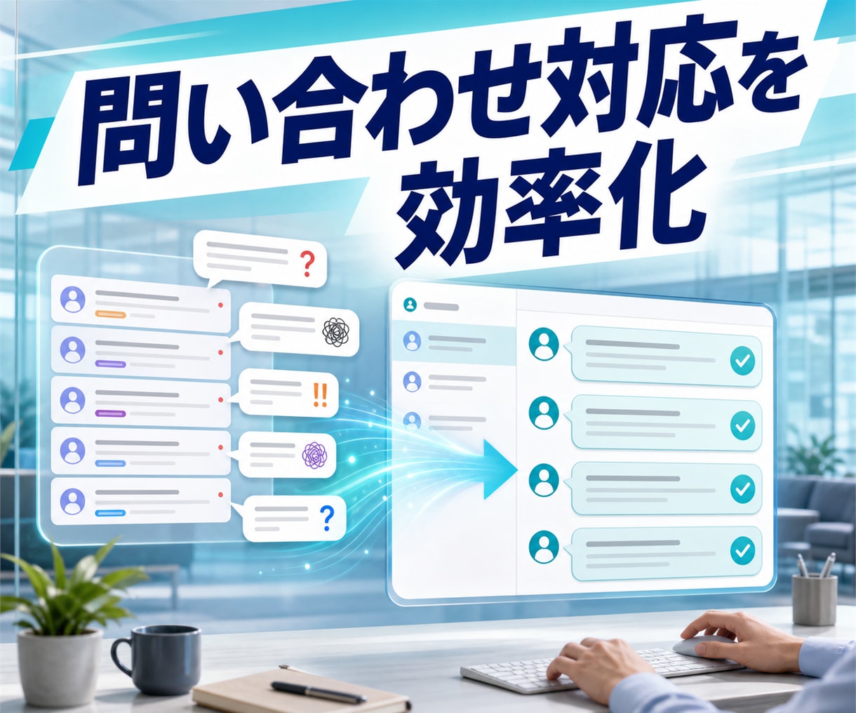Web用AIチャットボットを導入します FAQ整理から設置・動作確認まで対応 イメージ2