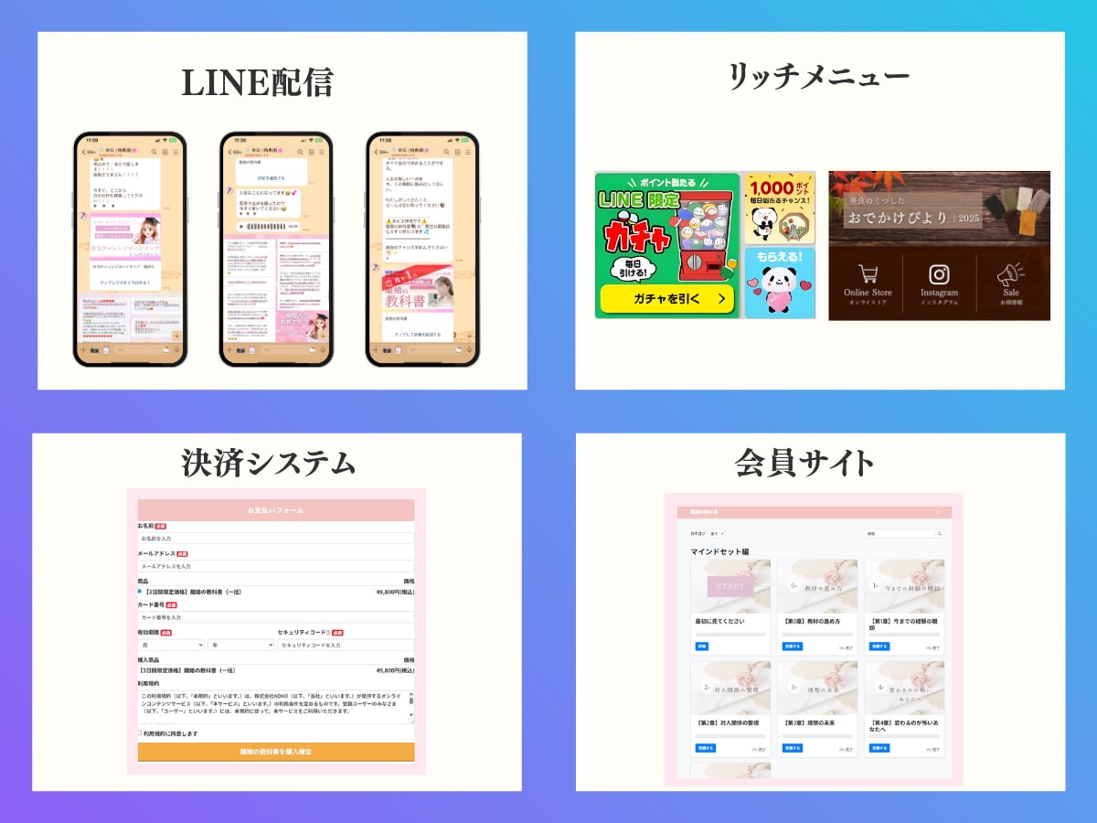 UTAGE丸投げして下さい。全力で構築します UTAGEでのローンチを最速・最短・最安値でプロが担当 イメージ3