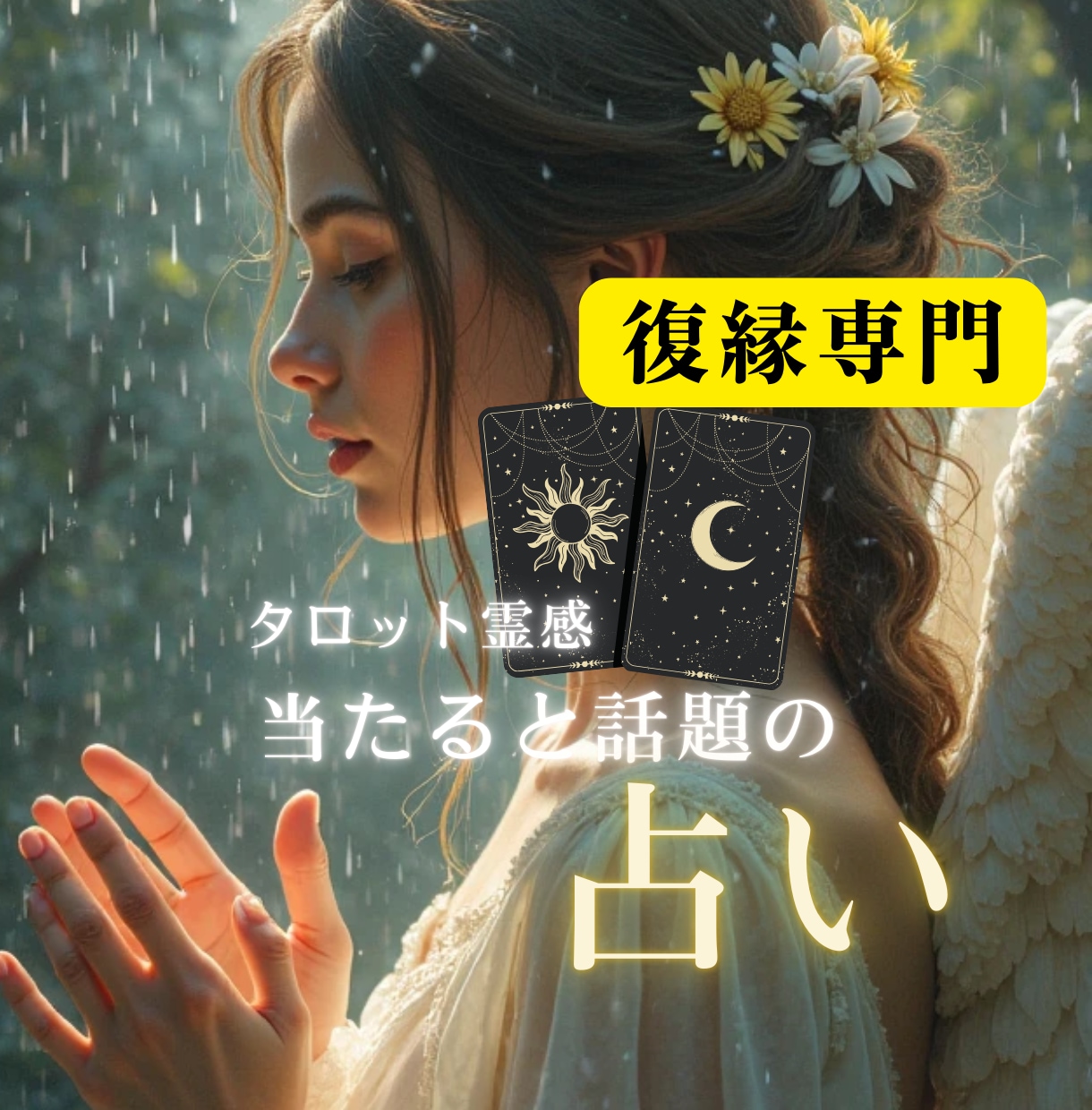 復縁専門☆天使が占星術で優しく占い、寄り添います 復縁の可能性は？？☆ズバリ、未来を導きます。 イメージ1