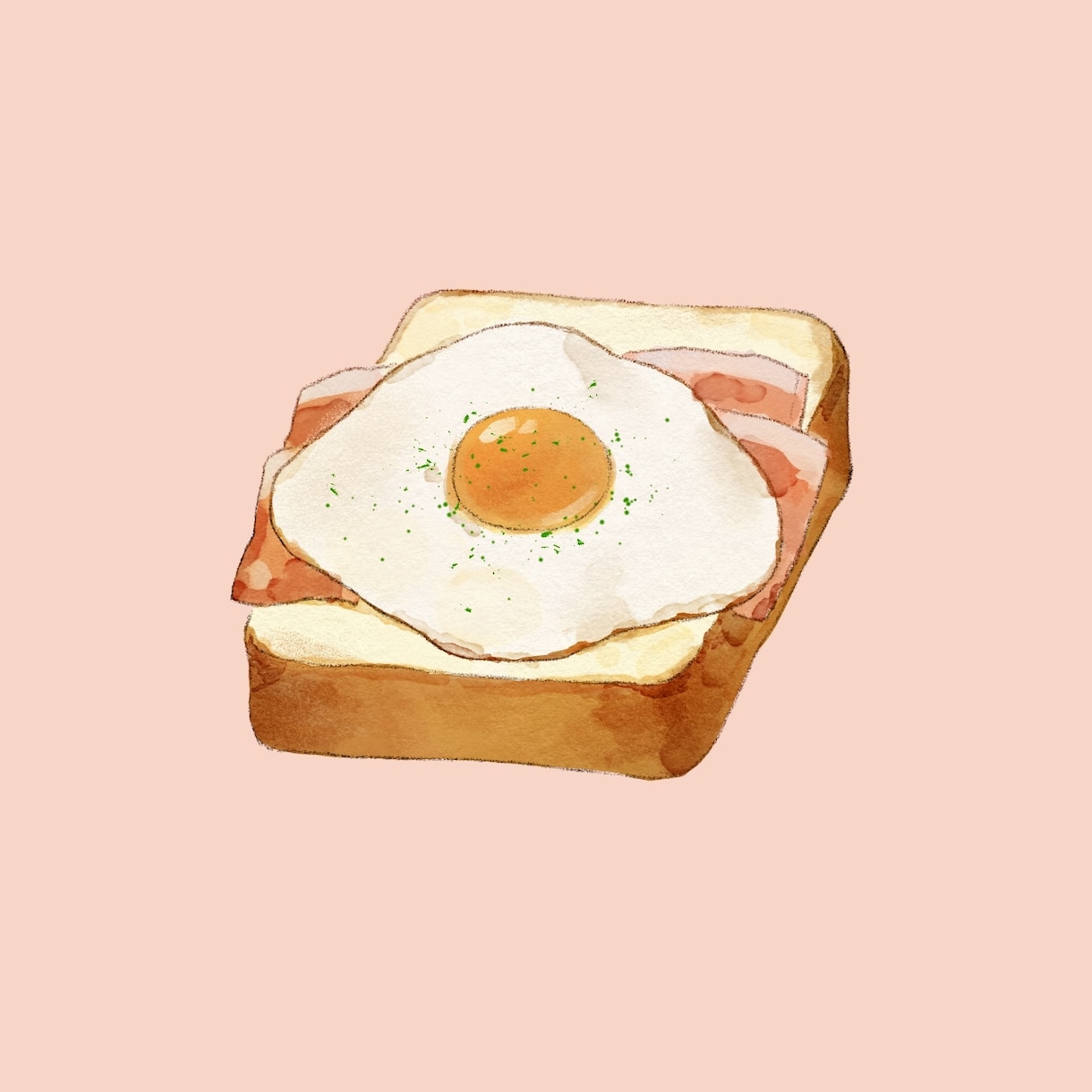 柔らかい水彩画風の食べ物イラスト描きます アイコンやメニュー表に使える食べ物イラストが欲しい方に イメージ2