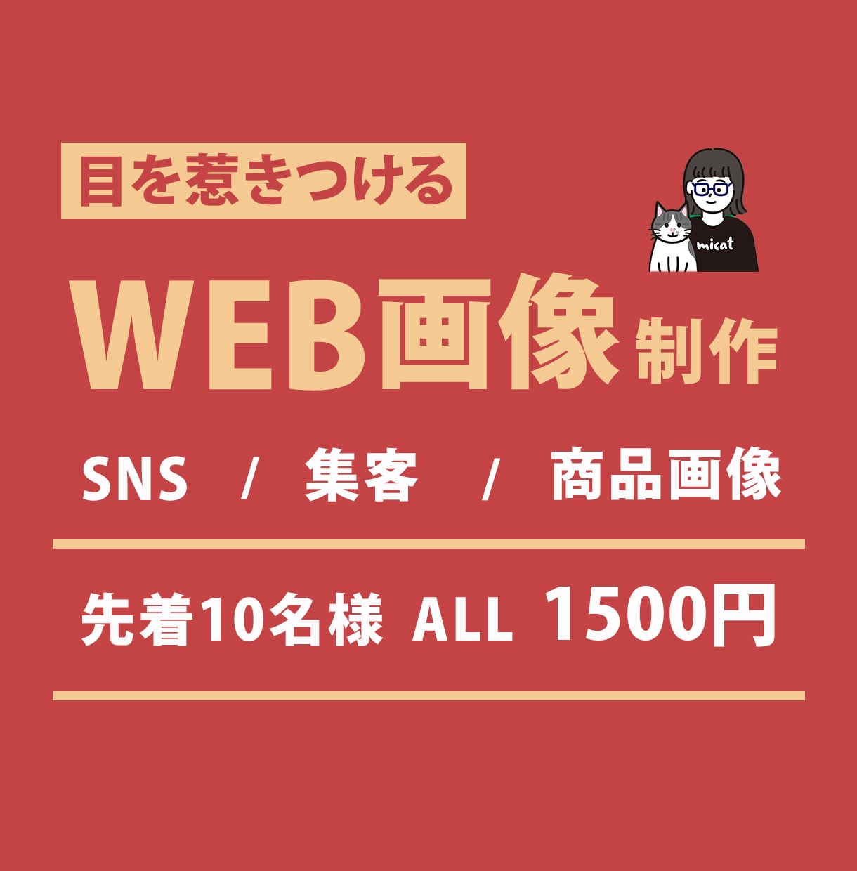 シンプルなのに目を引く、キレイなバナー作ります あなたのお悩みを解決するお手伝いさせていただきます！ イメージ1