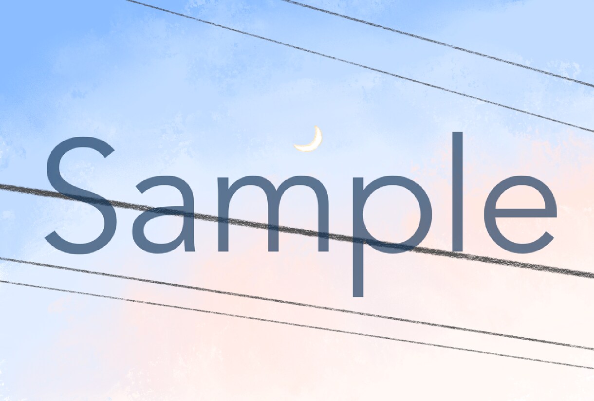写真を参考に風景イラストを描きます デジタルで簡単な風景、背景を描きます。 イメージ5