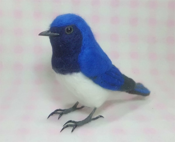 貴方のお気に入りの野鳥の羊毛フィギュアを制作します 普段ショップではあまり見かけない「羊毛の野鳥」を制作します イメージ6