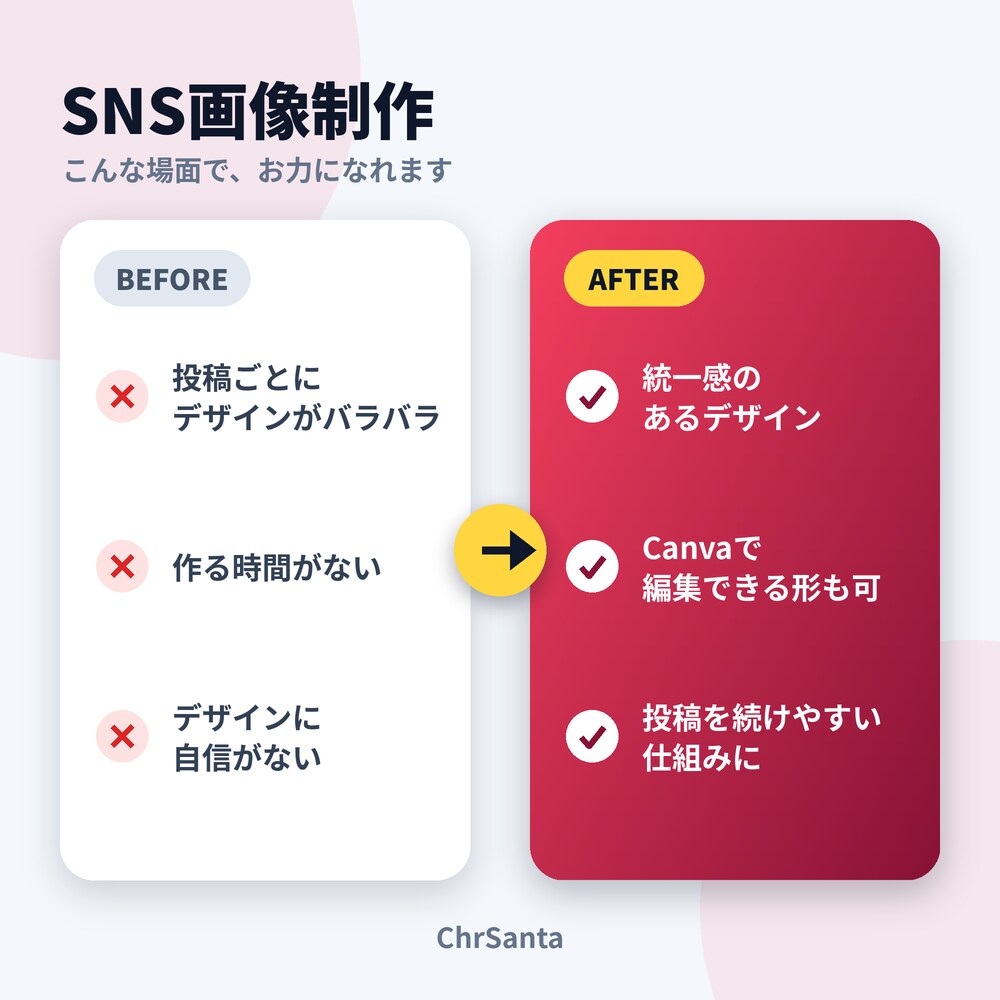 CanvaでSNS投稿用の画像を制作します 統一感のあるデザインで発信を支援 イメージ2