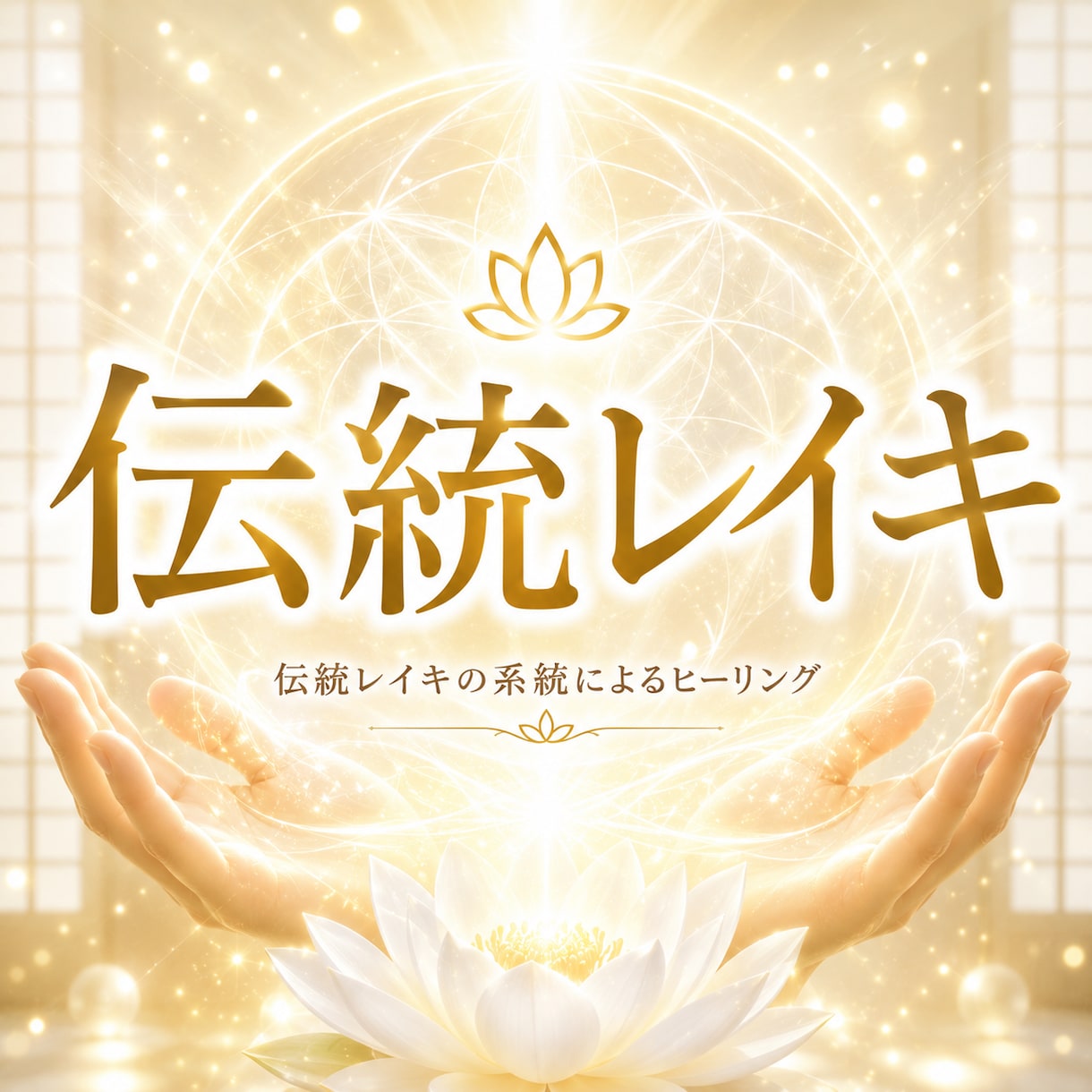 伝統レイキのヒーリングを致します 心と体の調和を取り戻す、伝統レイキヒーリング イメージ1