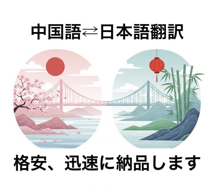 日本語⇄中国語翻訳します 北京、上海にて実務経験あり　丁寧な翻訳を心がけています イメージ1