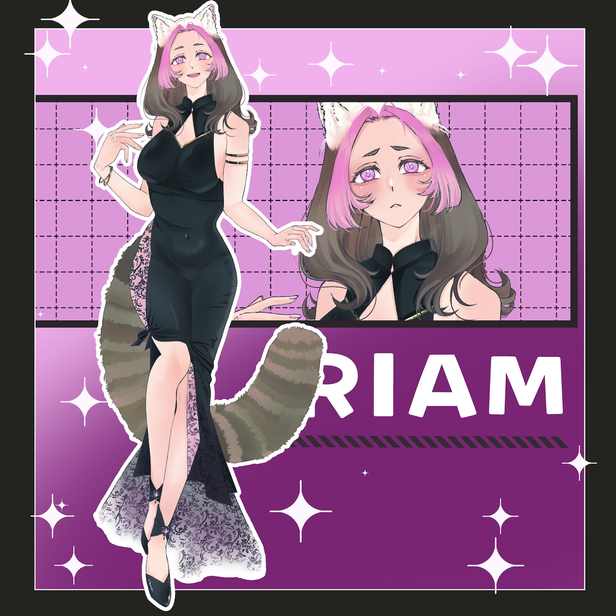 IRIAM立ち絵のデザインを承ります あなたの理想のイラストをデザインし形にいたします イメージ2