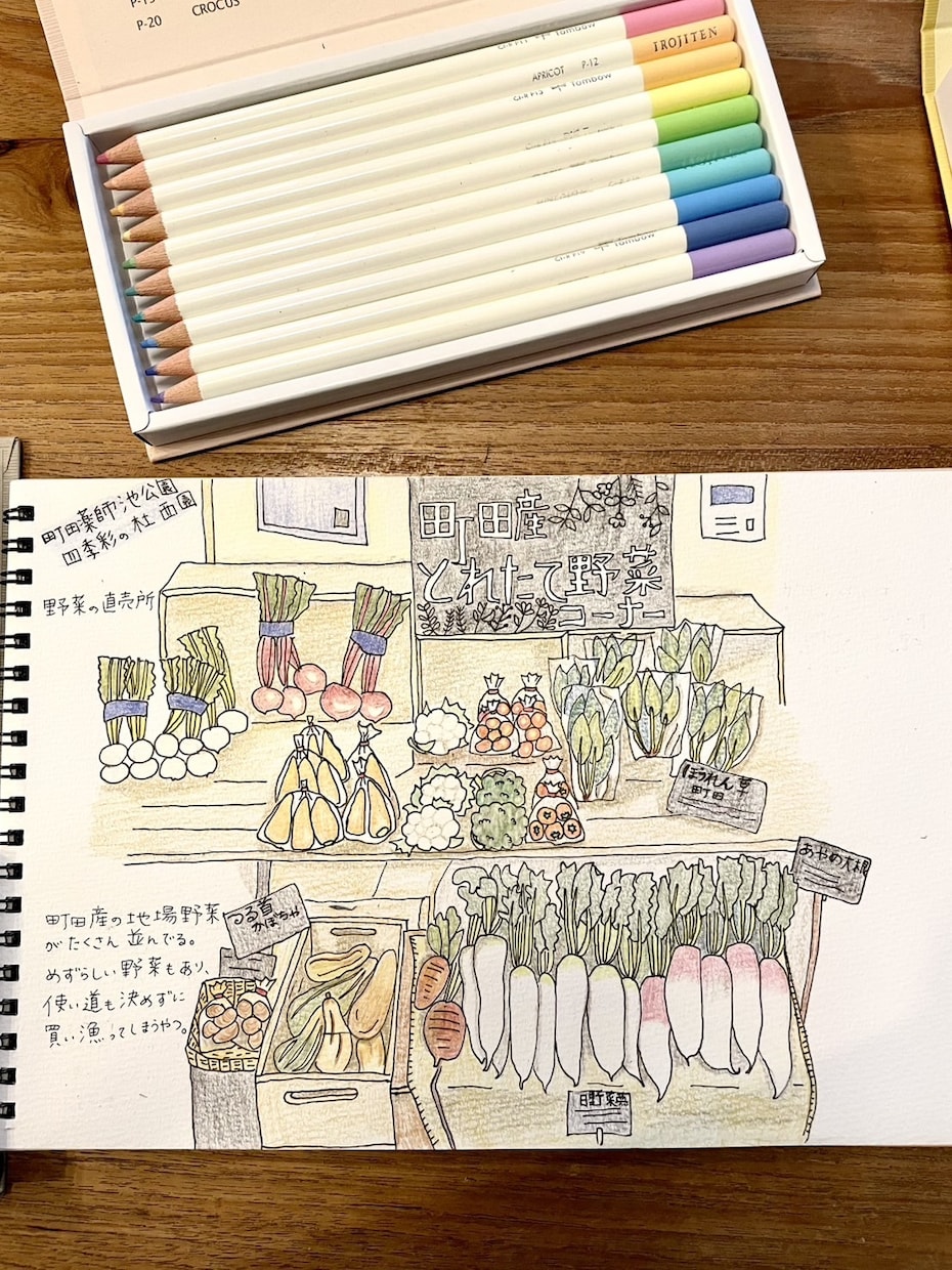 色鉛筆画　手描きの建物イラスト描きます 店舗紹介・外観/習い事教室紹介/家のイラストなど イメージ10