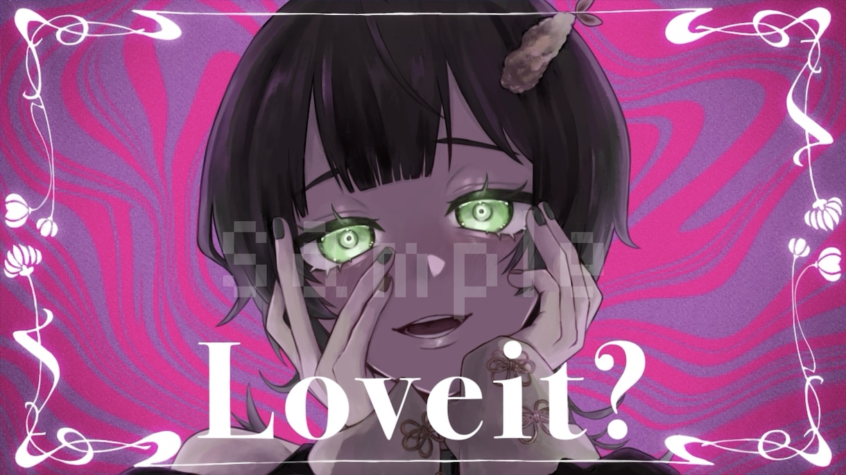 サムネ・アイコン等の一枚絵イラスト描きます YouTube・歌ってみた等の一枚絵に イメージ3