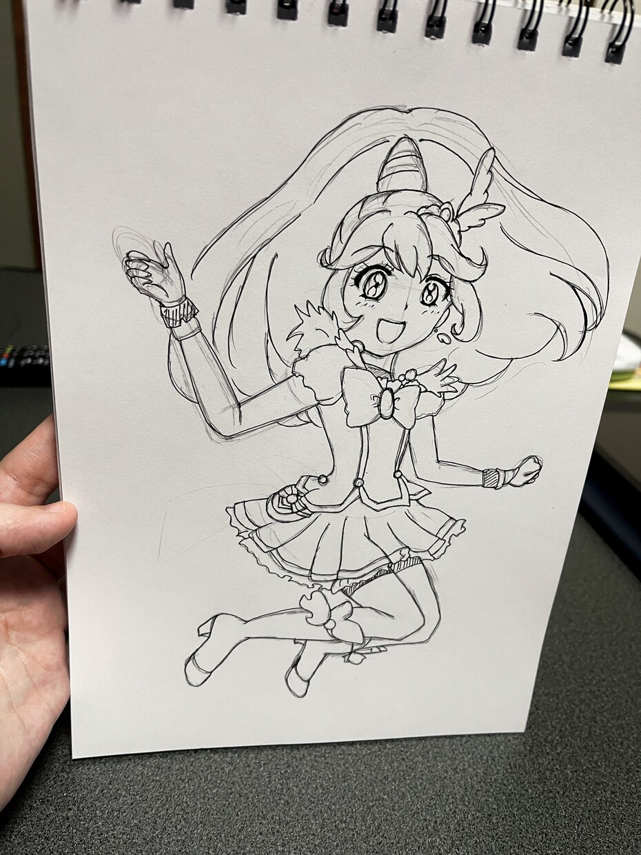 描いてほしい女の子の絵を描きます あなたにとって喜びが溢れてくるようなイラストを描きます イメージ1