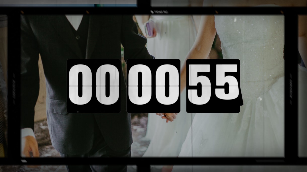 披露宴や結婚式のオープニングムービーを作成します どんな式場にも馴染む！レトロでおしゃれなオープニングムービー イメージ4