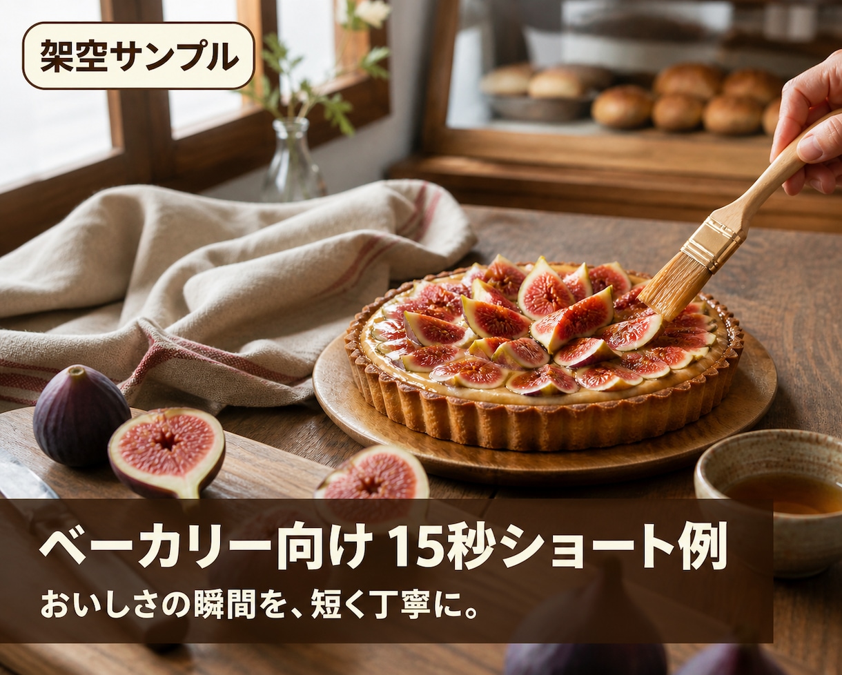 素材を送るだけ！店舗PRショート動画を作ります 台本不要｜つかみ2秒を3案・投稿文付き・初稿24時間 イメージ3