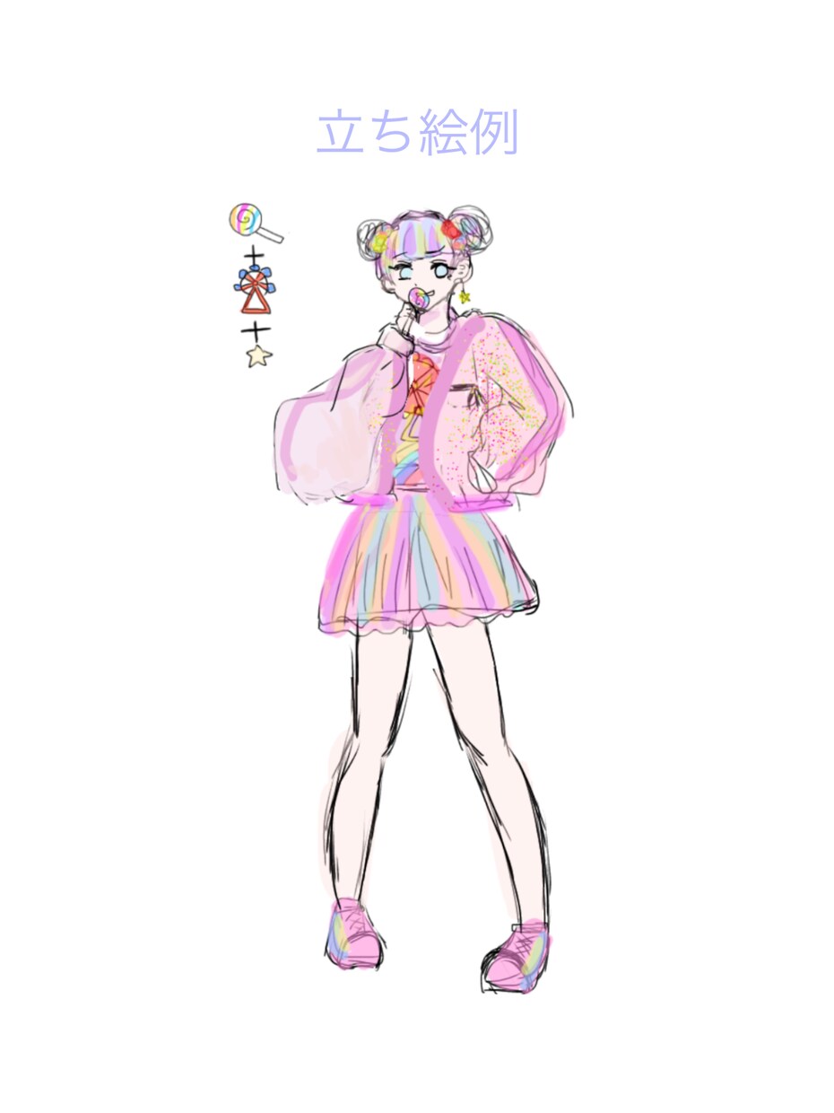 絵柄のテイスト多め✿アイコン作成などします アイコンイラスト/キャラデザ/絵柄テイスト多数 イメージ9