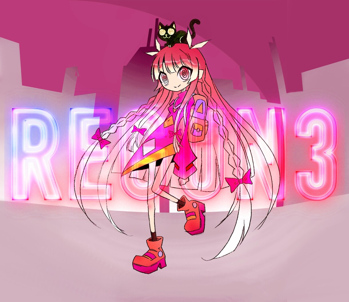 即納!POPな可愛い人×ペットのイラスト描きます 挿絵・動画・グッズなど派手かわ表現で周りと差をつけたい方へ イメージ8