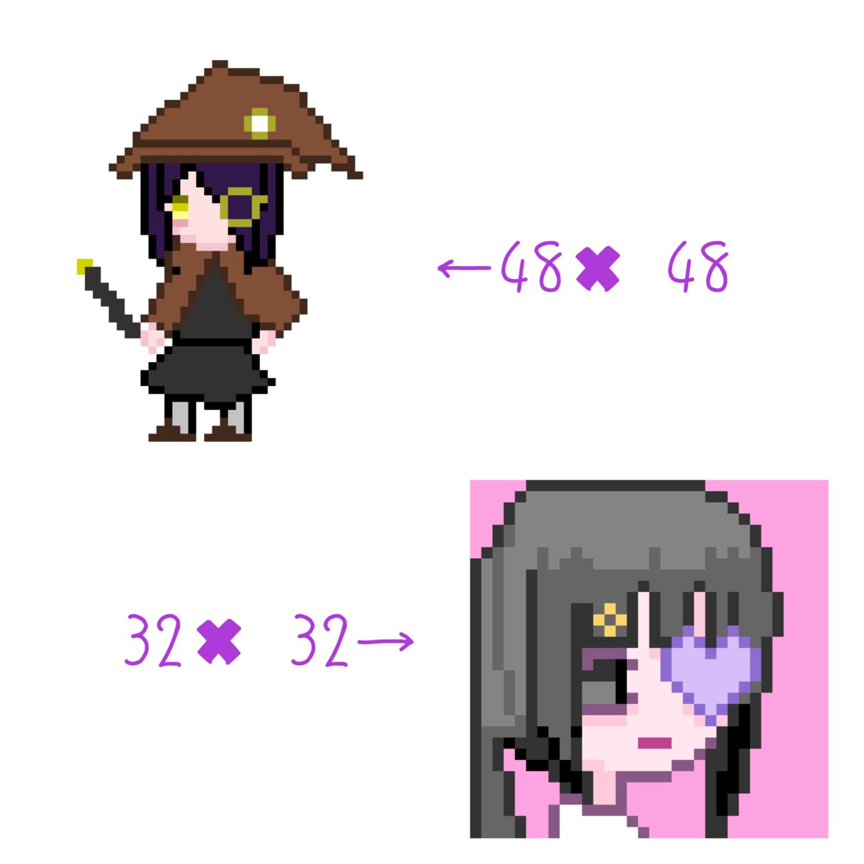 ドット絵描きます リーズナブルな価格でドット絵を制作致します。 イメージ2