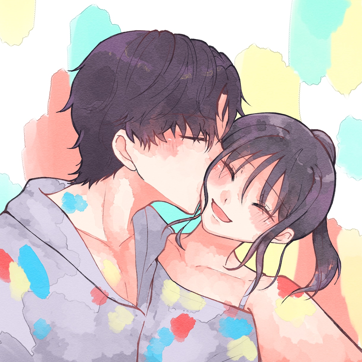 簡易アイコン、夢絵描きます ご希望に沿ってお描きします！お気軽にご相談ください！ イメージ1