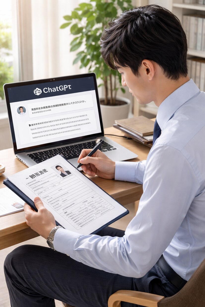 転職向けAI文章添削します Chat GPTやGeminiの文章、本当に正しいですか？ イメージ1