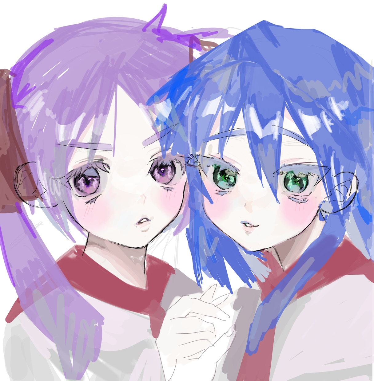 SNSのアイコン向きのイラストを描きます コンカフェで働いてる方などのアイコンにオススメの絵柄です イメージ3