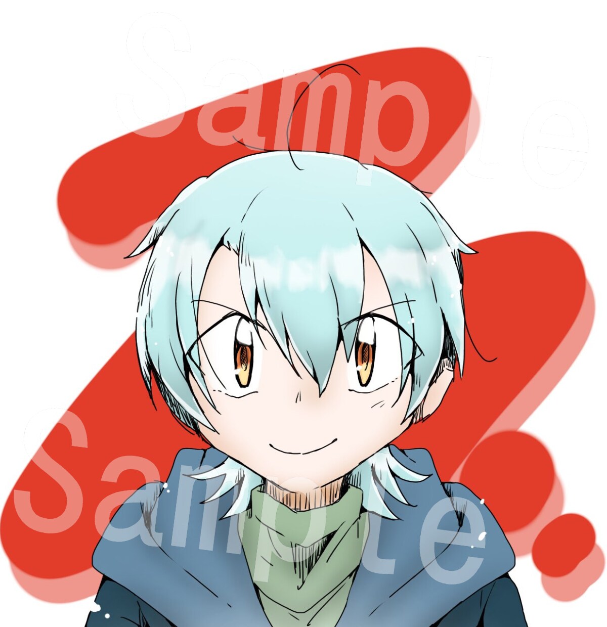 塗り！！あなたの線画イラストを☆着色☆します 納品速めに☆安価な値段で行います！(*´ω`*) イメージ3
