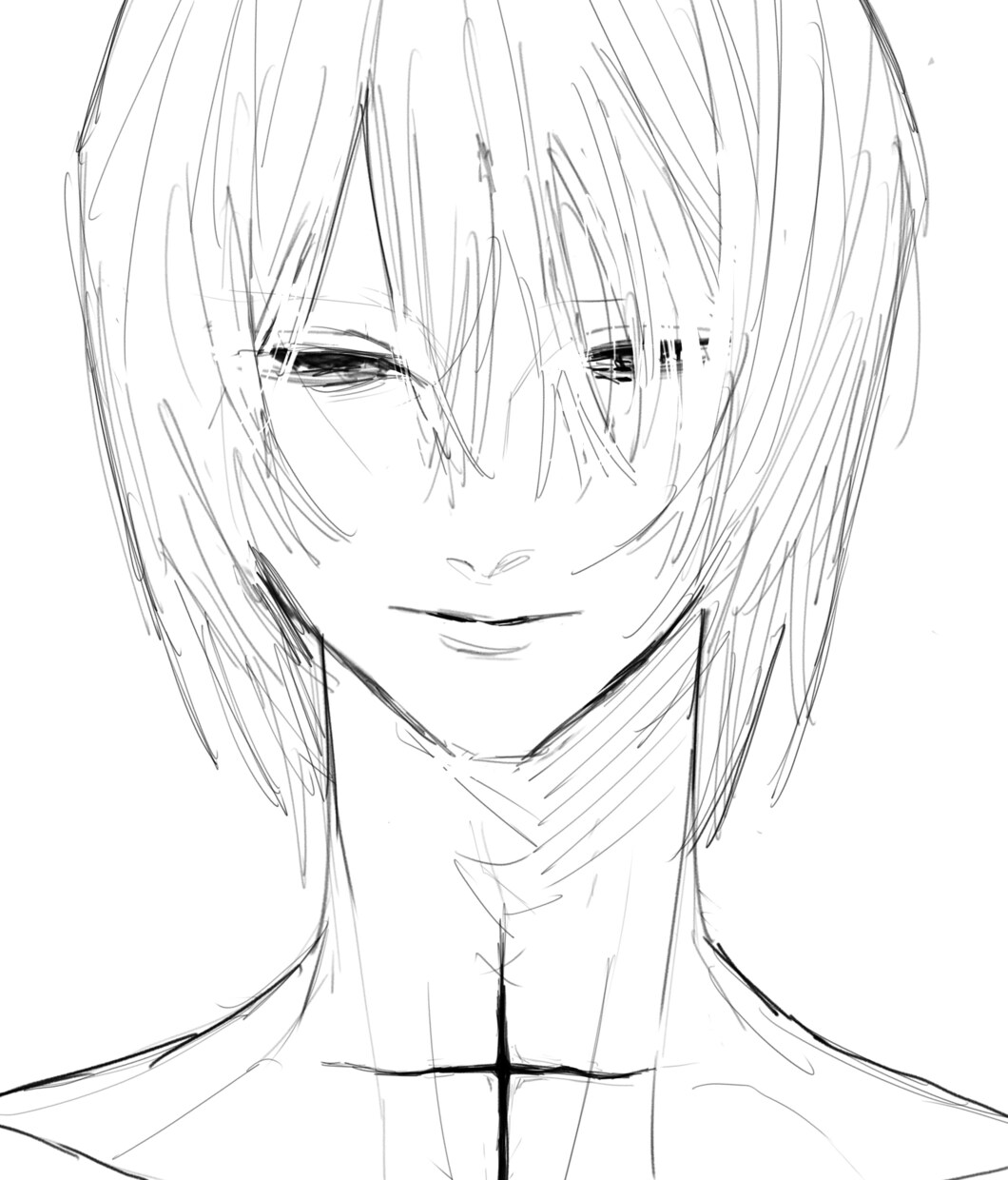 アイコンなど、モノクロで主に男性イラストを描きます あなた専用のキャラデザイラストを描きます イメージ5
