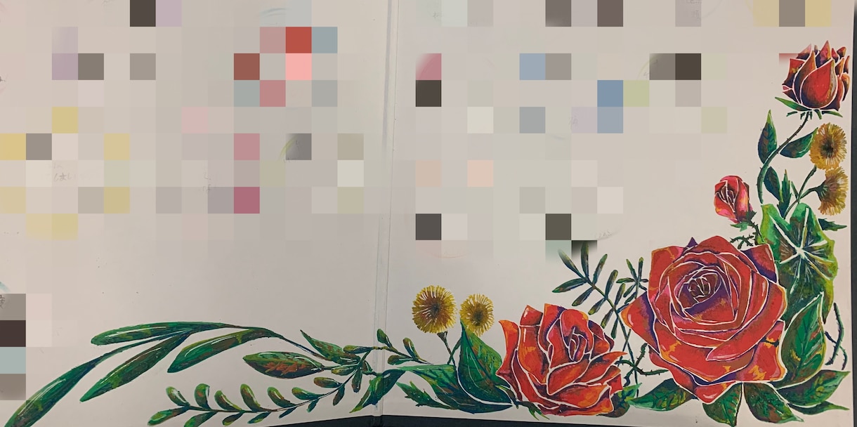お祝い事や感謝の贈り物等へお花を描いてます ちょっとしたところに彩りを　お手伝いさせてください イメージ2