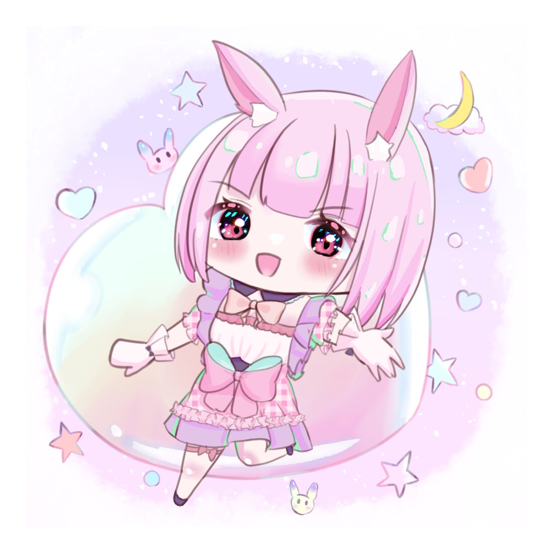 安くてかわいいイラスト描きます アイコン/配信/歌ってみた/動画/グッズ/ゲーム等に！ イメージ9