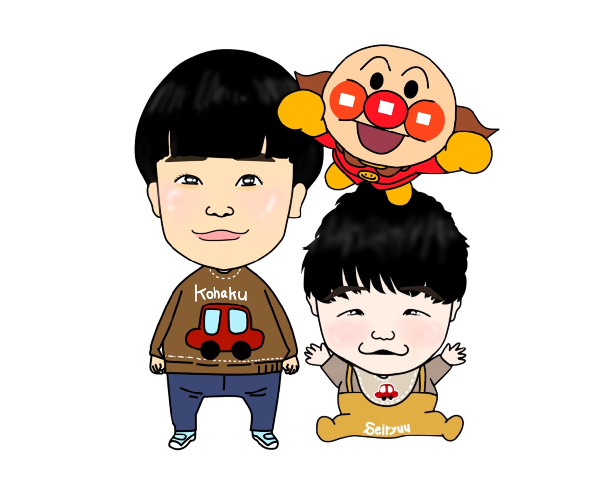 大切な記念日などのイラスト承ります 似顔絵を依頼してみませんか？？ イメージ2