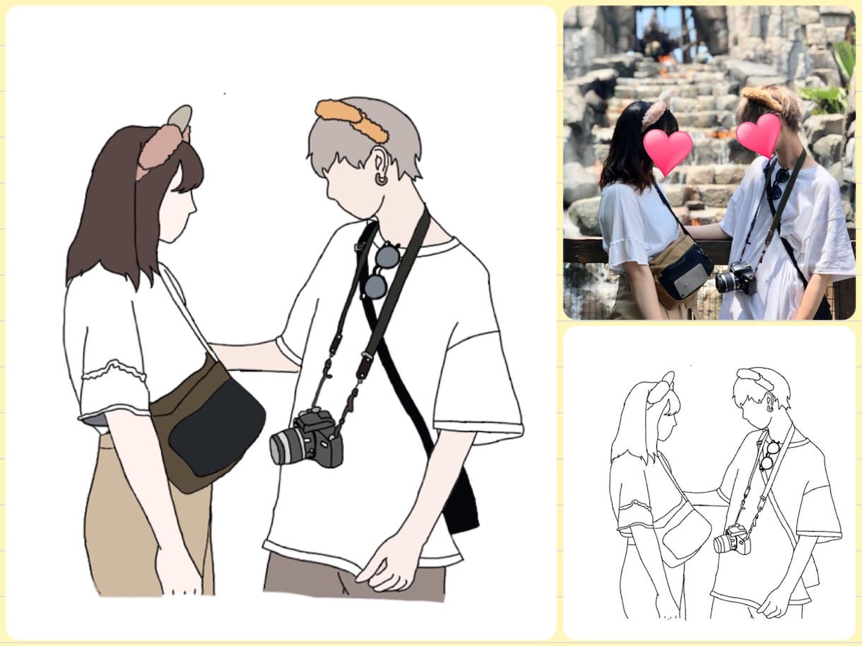 最短30分！あなたのステキな写真をイラストにします お気に入りの写真をオシャレなイラストに！！ イメージ6