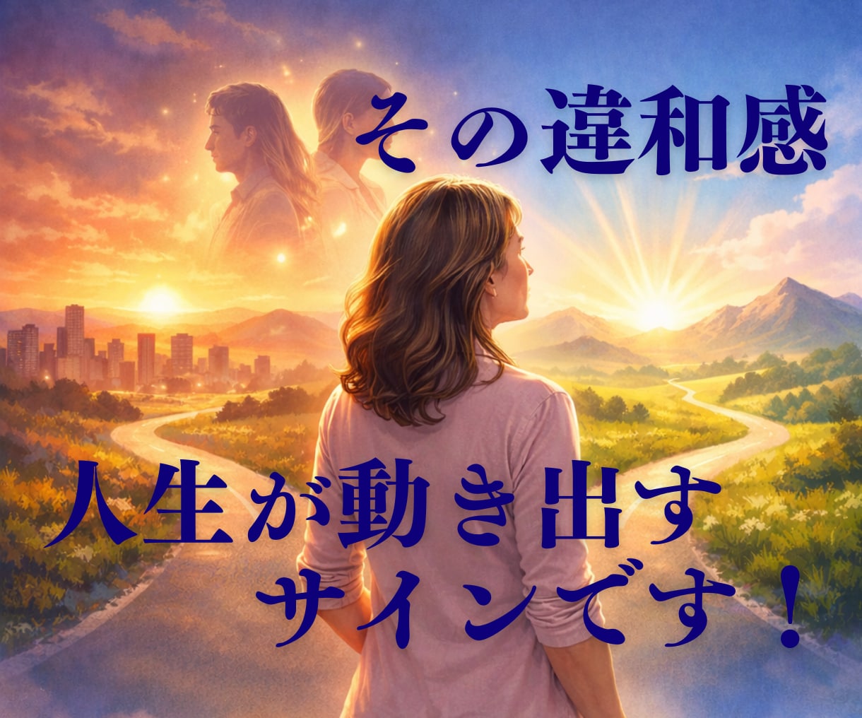 人生の折り返しで揺れる心に、そっと寄り添います ミッドライフに現れる“潜在意識からのメッセージ”を読み解く イメージ1