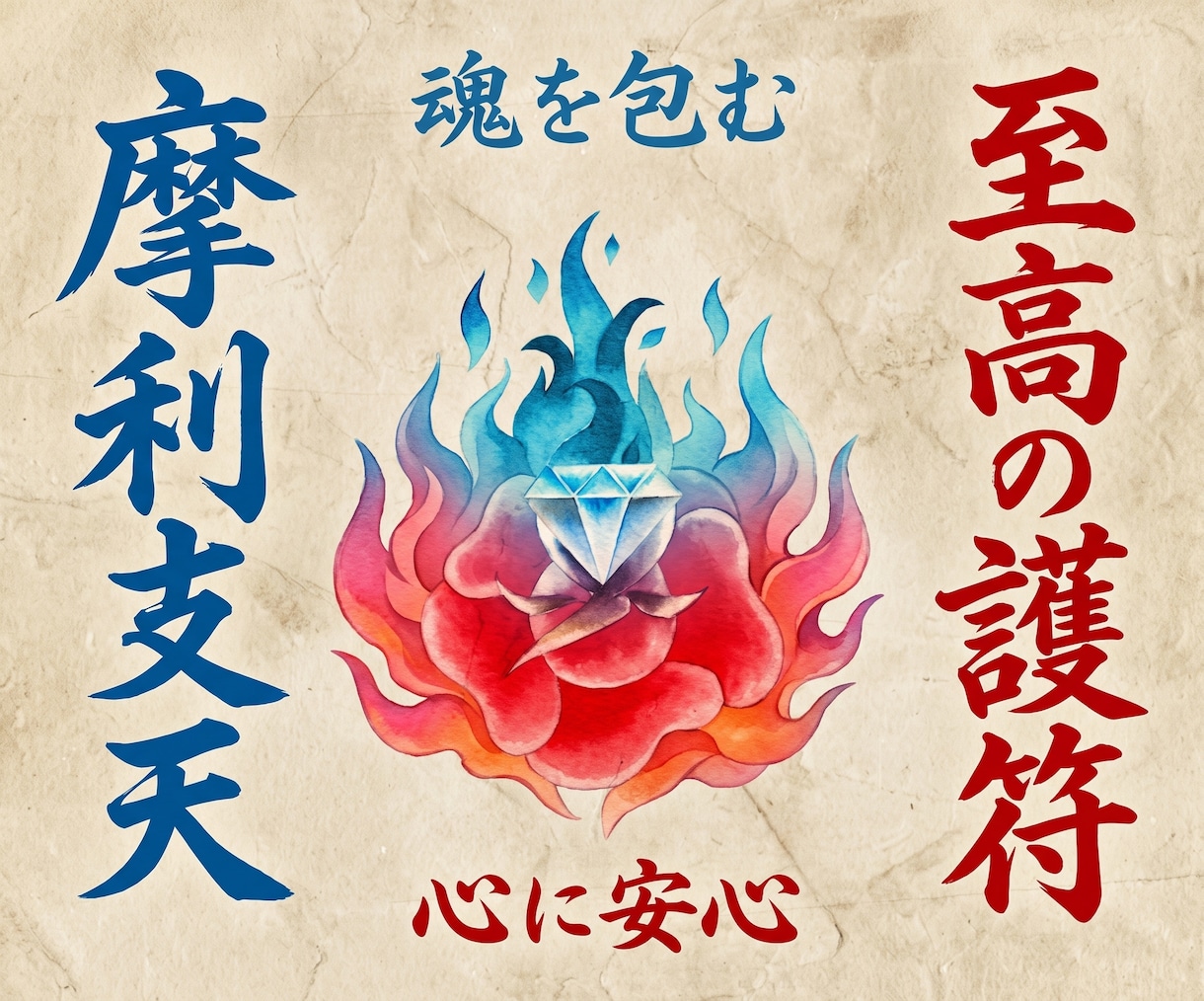 魂を優しく包む見えない護符で心に安心を届けます 不安を手放し、心穏やかな毎日へ向かうための特別な加護 イメージ1