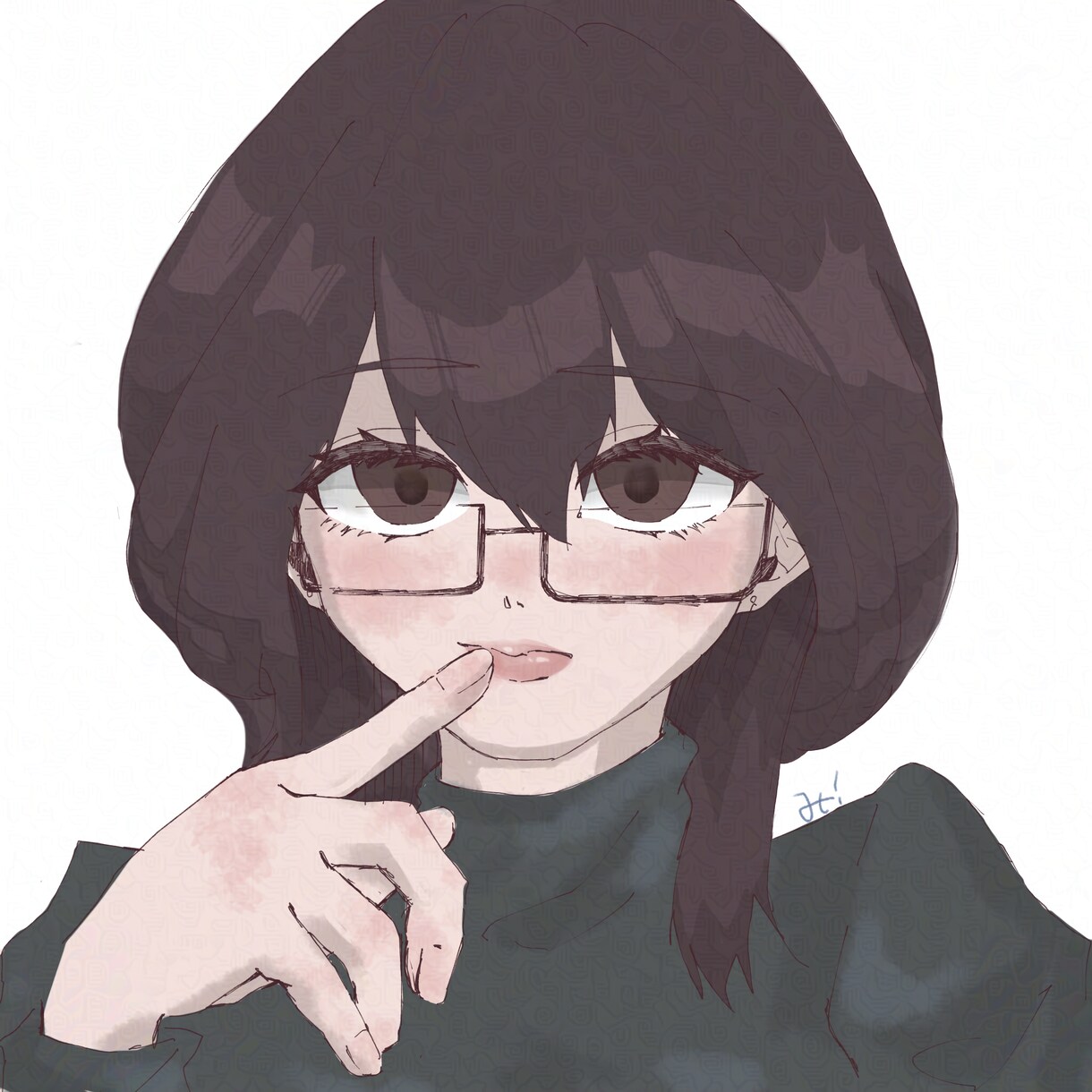 絵を描きます 中性的な美少年・美少女、クールな雰囲気のイラストが得意 イメージ2
