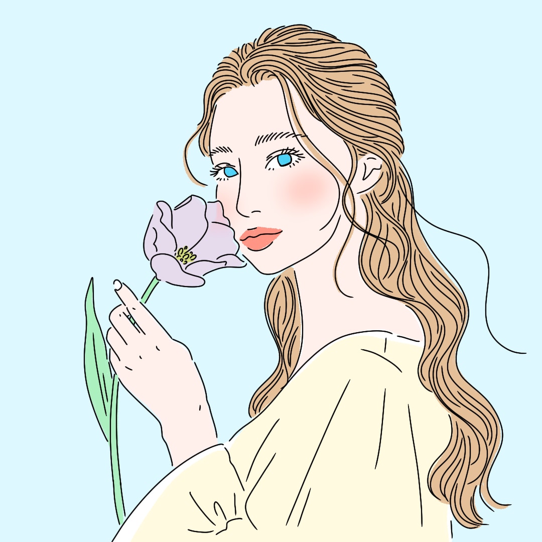 韓国風＊フルカラー似顔絵アイコン作成します おしゃれでかわいいSNS・X・インスタ用プロフィール画像 イメージ2