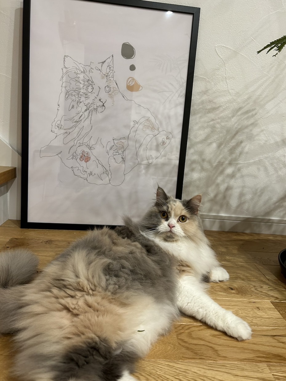 動物のシンプルなラインアート描きます ◎写真を元に簡単オーダーメイド◎ イメージ8