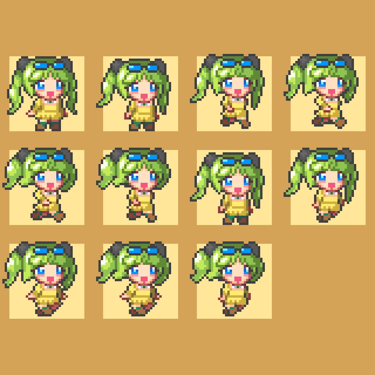 ゲーム制作経験者がゲーム用ドット絵描きます アニメーション対応、Unity2D向けなど可能です！ イメージ2